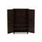 Baxton Studio Winda 4-Door Dark Brown Wooden Entryway Shoes Storage Cabinet 118-6515 - alternate 6